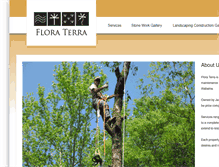 Tablet Screenshot of flora-terra.com